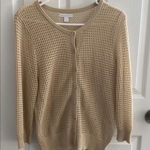 Dark cream cardigan